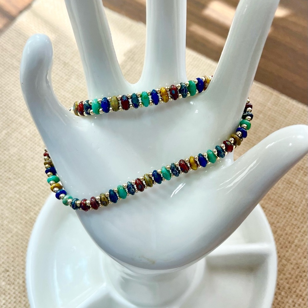 Southwestern dual bracelet